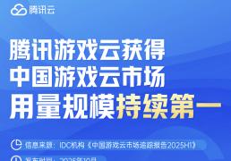 2025国内游戏云市场，腾讯游戏云用量规模持续第一！