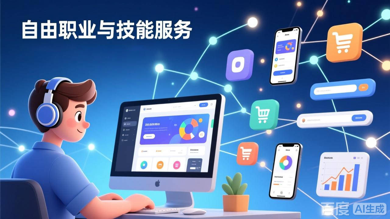 能掙(zhēng)钱系列-自(zì)由职业與(yǔ)技能服务